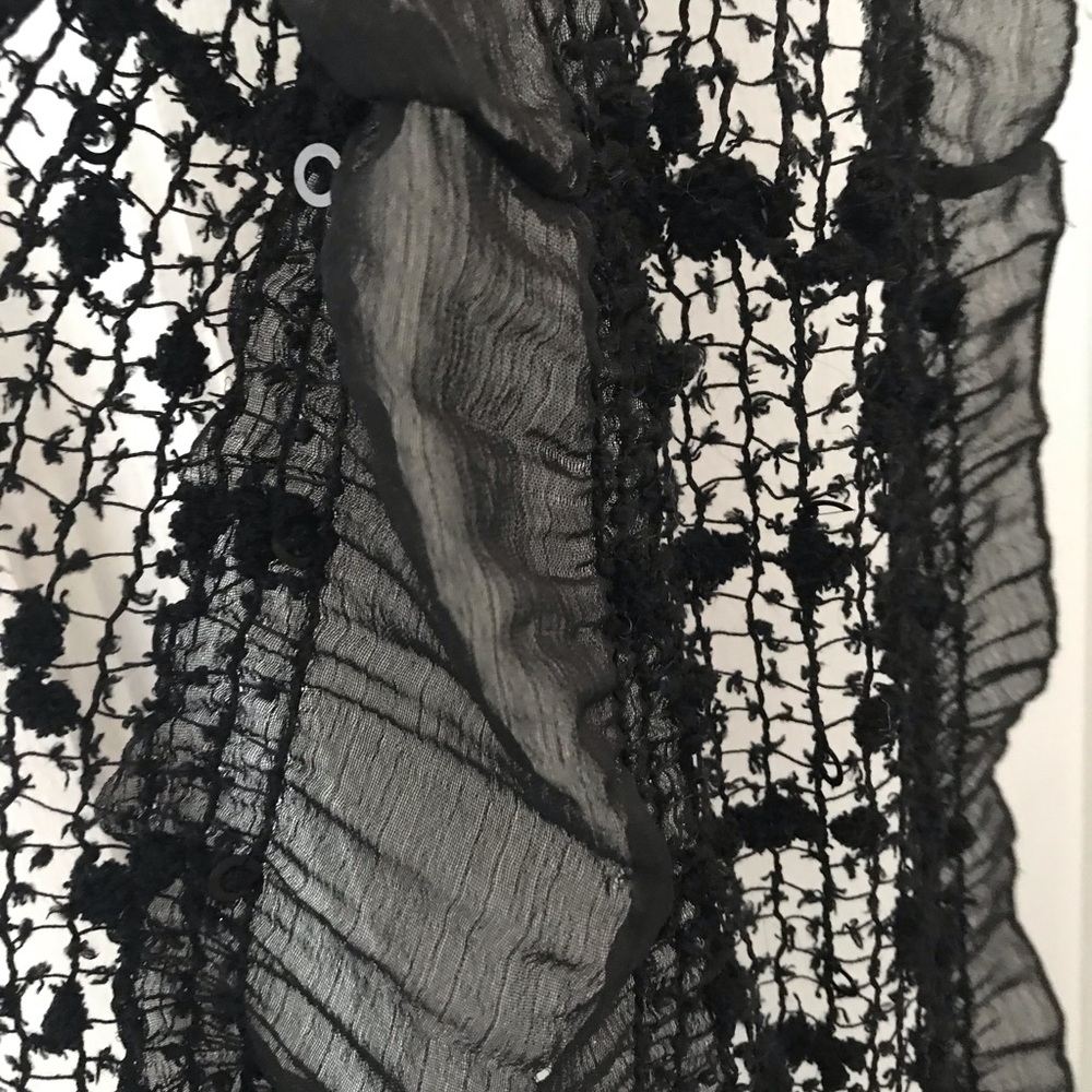 Sequin Lace Infinity Scarf
